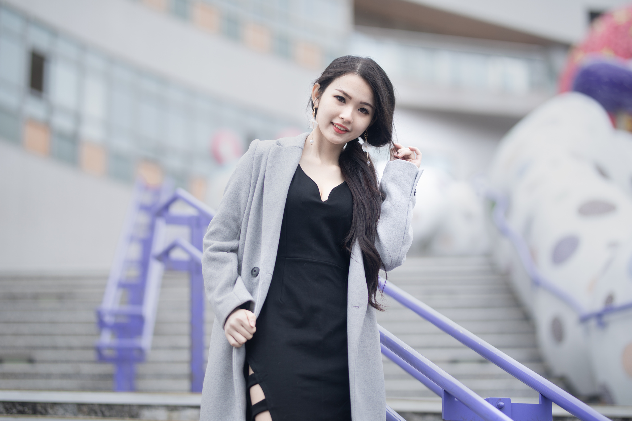 沈秋國作品  邻家女孩杨宓凌